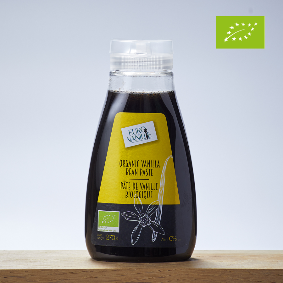 Pâte de vanille Bourbon BIO squeezy - 270 g | Eurovanille